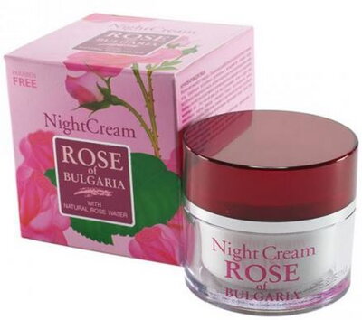 Night Cream with Rose Water, Almond and Macadamia Oil Rose Of Bulgaria 50 ml