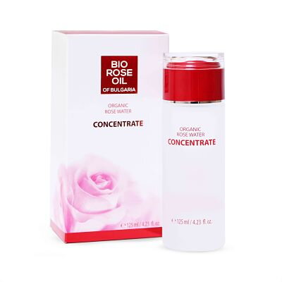 Organic Rose Water Concentrate "Bio Rose Oil Of Bulgaria" 125 ml