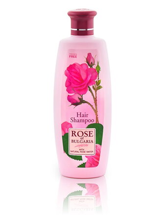 Hair Shampoo with Pure Rose Water For All Types Of Hair  Rose Of Bulgaria 330 ml 