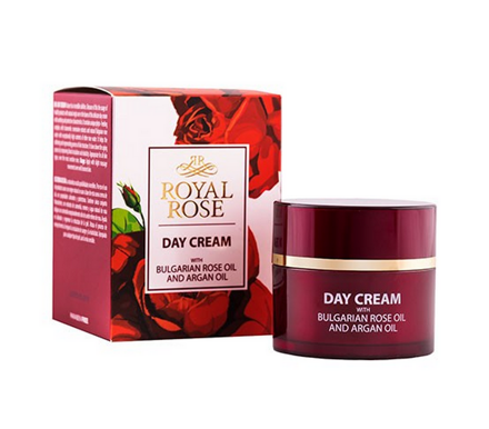 Day cream with Rose and Argan Oil Royal Rose 50 ml